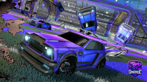 A Rocket League car design from neshs