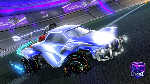 A Rocket League car design from Neoflag75
