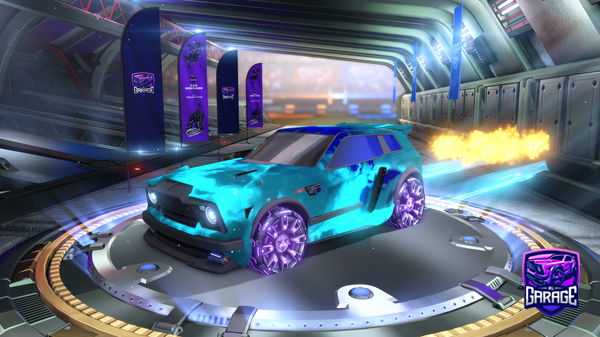 A Rocket League car design from Nonofran2011