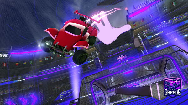 A Rocket League car design from evaporcorvo