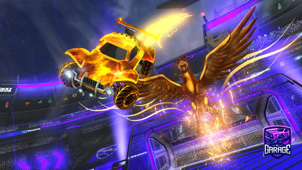 A Rocket League car design from MisterLuke77