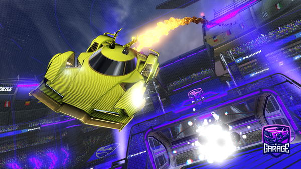 A Rocket League car design from LittleLily