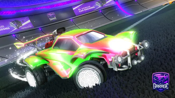 A Rocket League car design from Beiqles