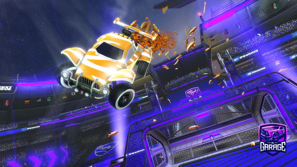 A Rocket League car design from JollySpeed