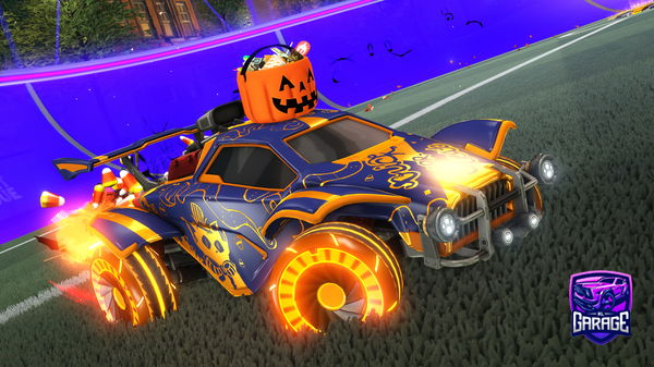 A Rocket League car design from HalloweenQueen