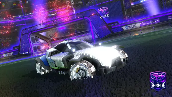 A Rocket League car design from flyingaqua