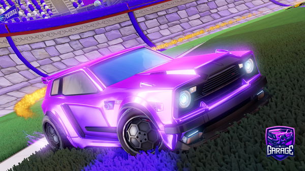 A Rocket League car design from Trueeeeeee