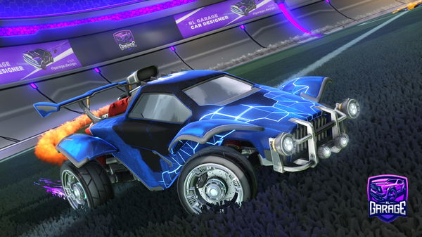 A Rocket League car design from Safiullah490