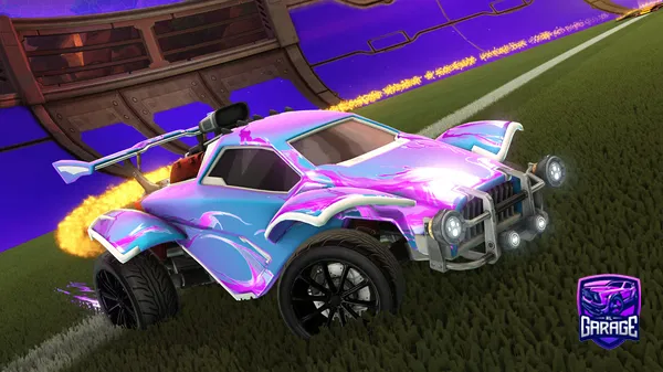 A Rocket League car design from akosheyy