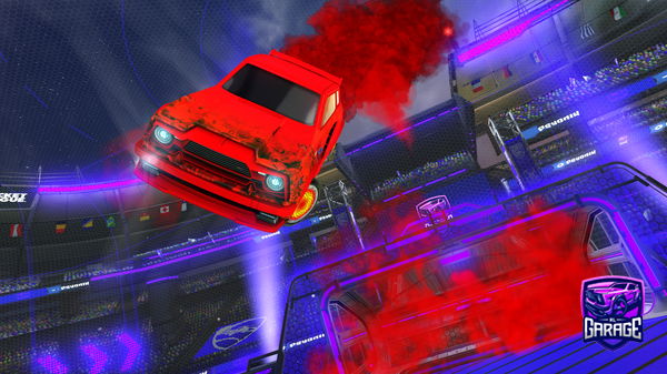 A Rocket League car design from tbjzl69