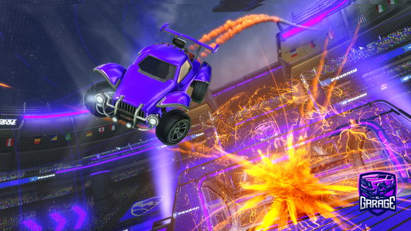 A Rocket League car design from freestylerhjjjjj