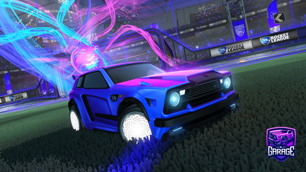 A Rocket League car design from GetZ0mbified