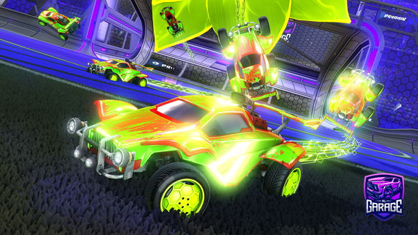 A Rocket League car design from jameskumar1906