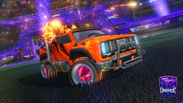 A Rocket League car design from Shadow67909