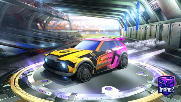 A Rocket League car design from ouizer