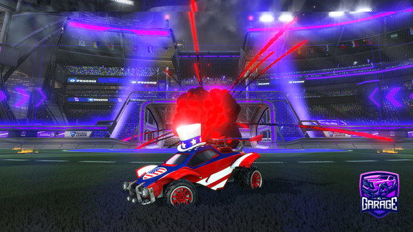 A Rocket League car design from freezy_yt