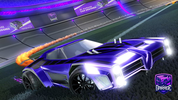 A Rocket League car design from SideXues