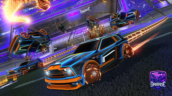 A Rocket League car design from Beepchi