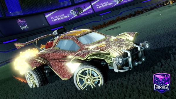 A Rocket League car design from taylord545