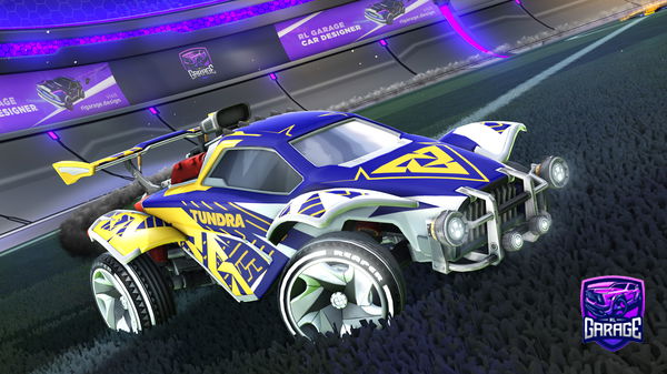 A Rocket League car design from R3KTGoldFish