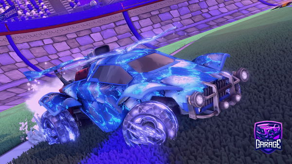 A Rocket League car design from IR3y3527