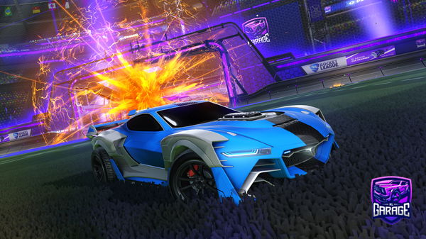 A Rocket League car design from Yumin-the-first