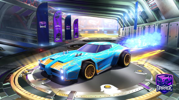 A Rocket League car design from Alfie4546