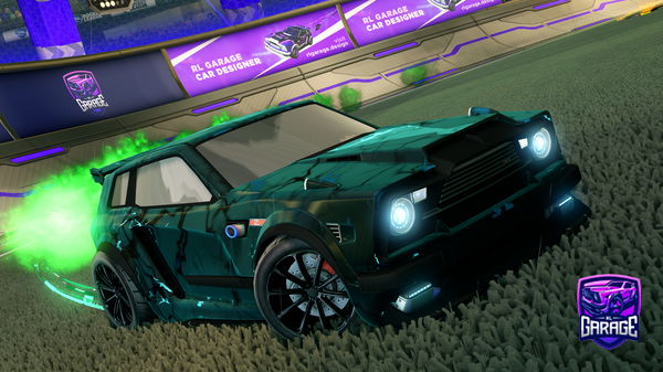 A Rocket League car design from Astra08