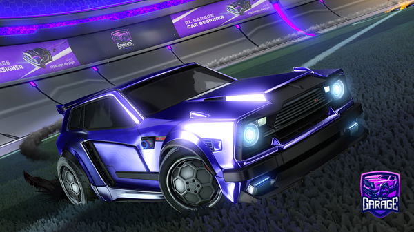 A Rocket League car design from nuclear-spar3