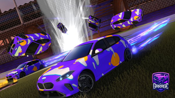 A Rocket League car design from PumpkinPatootie