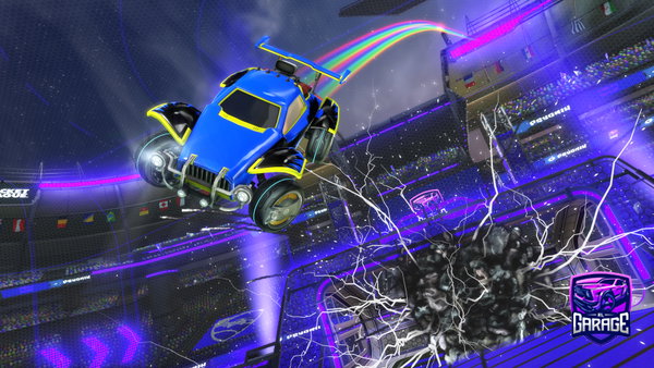 A Rocket League car design from tasyuo