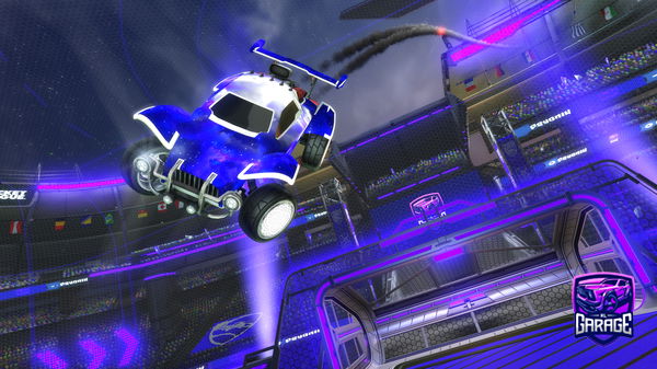 A Rocket League car design from Psn_lauplazas