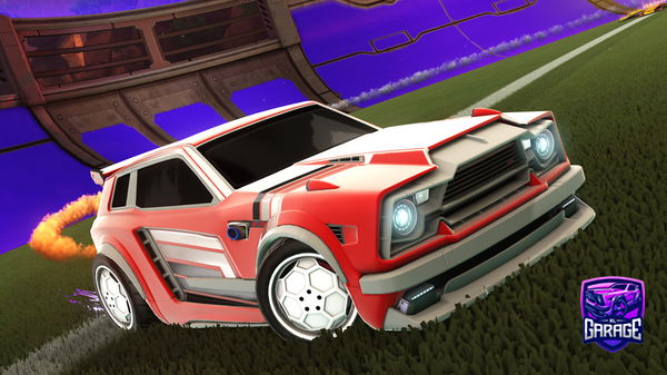 A Rocket League car design from TraiseoYo