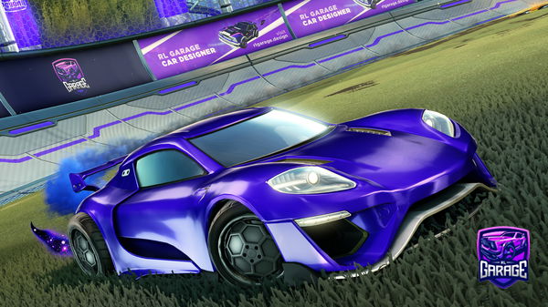 A Rocket League car design from hhhhhvszzeeee