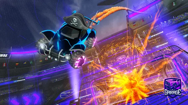 A Rocket League car design from hiii9099