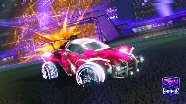 A Rocket League car design from Zoroark63