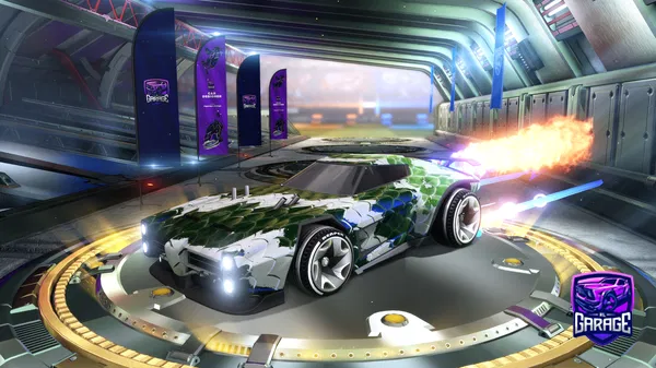 A Rocket League car design from DarthSmeegol56