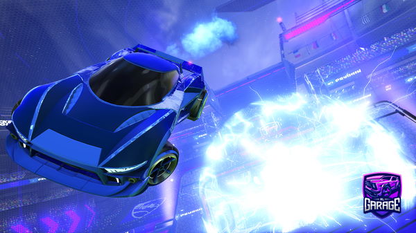 A Rocket League car design from TheFabulousFinch