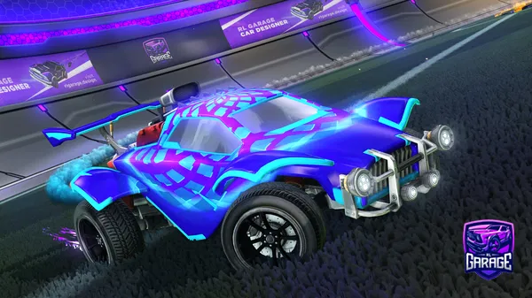 A Rocket League car design from Dxrk_tvv1