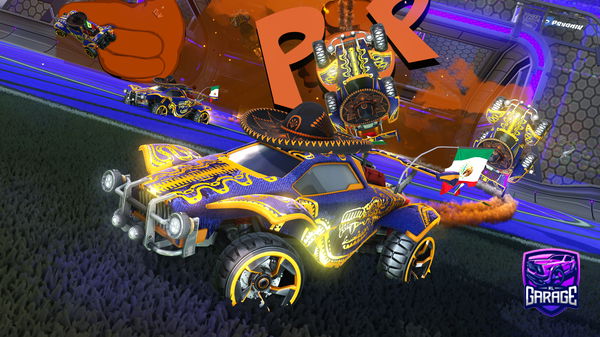 A Rocket League car design from Sebsal02