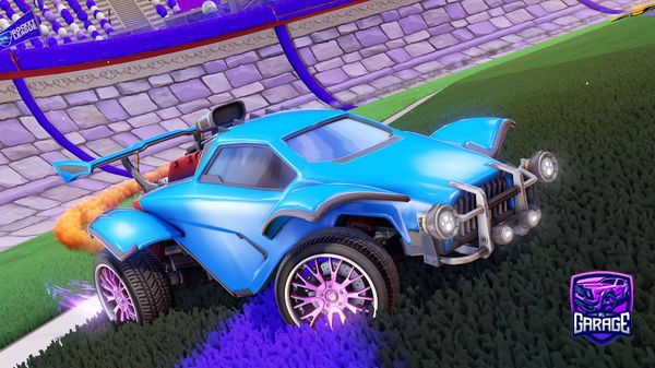 A Rocket League car design from Buddybaseball10