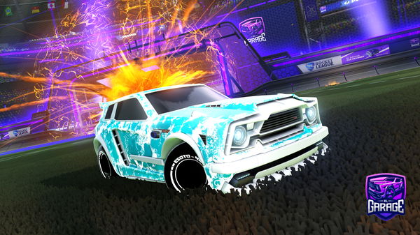 A Rocket League car design from Mightymass99