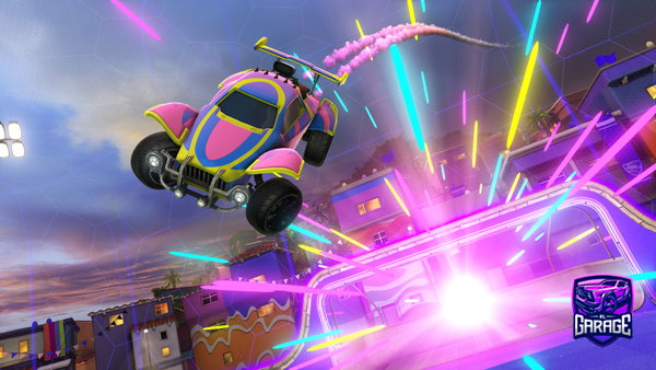 A Rocket League car design from JaredCL23