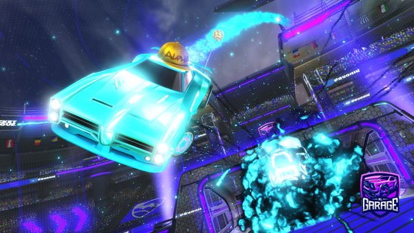 A Rocket League car design from rl_pusheenmg