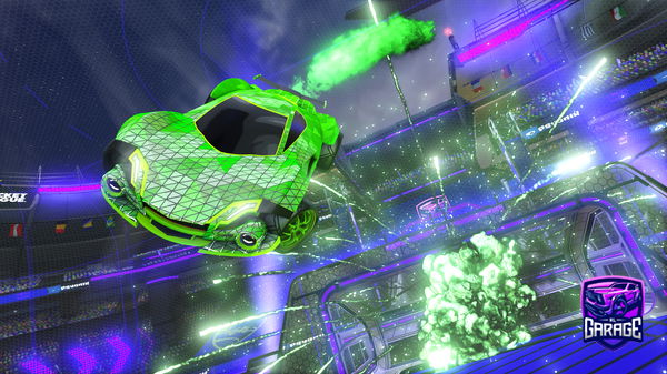 A Rocket League car design from Goldenshot9508