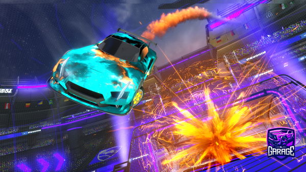 A Rocket League car design from Okb9no0p