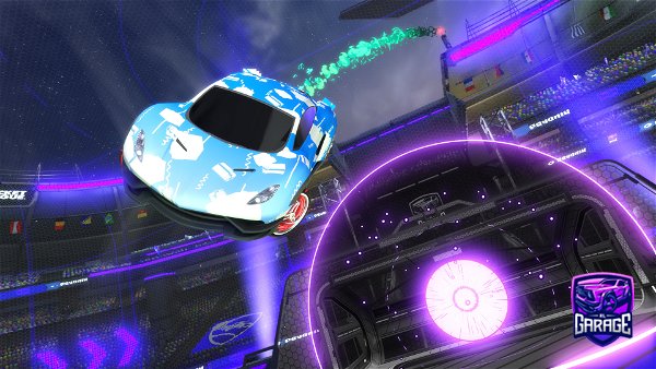 A Rocket League car design from Stackgaming