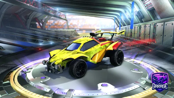 A Rocket League car design from SOY-GRAN-PLATINO