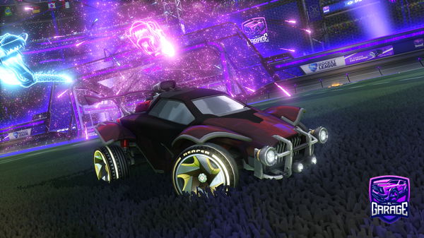 A Rocket League car design from Srfenix107736