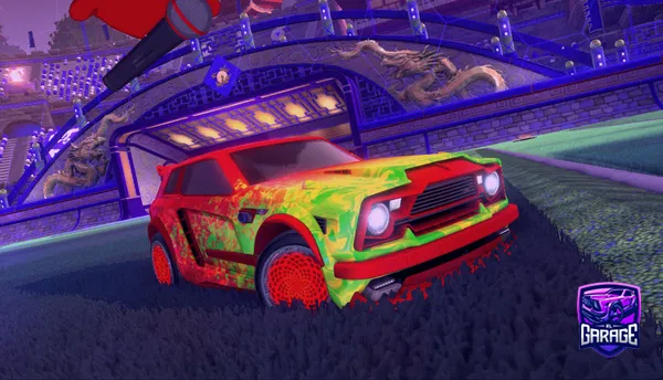 A Rocket League car design from vctr_34